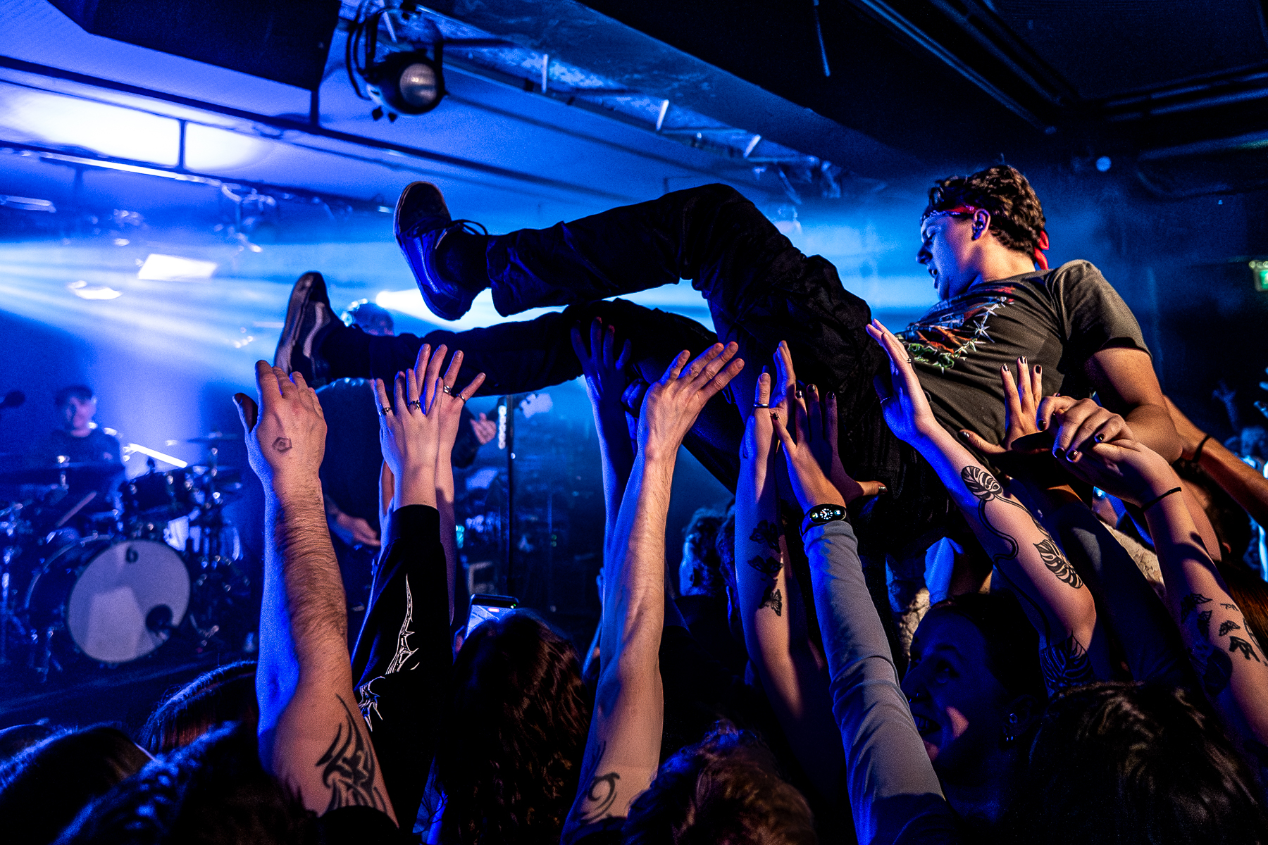 Hot Milk @ Trix Club, foto 16, foto's door Anoek Houben - FrontView Magazine