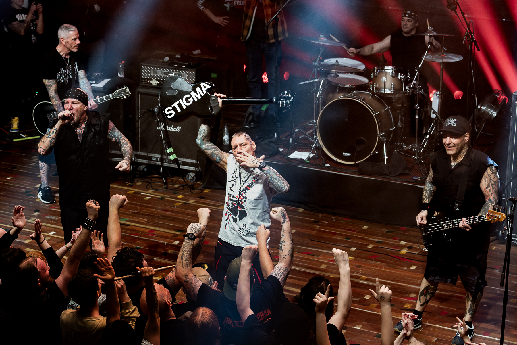 Agnostic Front @ Muziekgieterij, picture 15, photographed by Anoek Houben - FrontView Magazine
