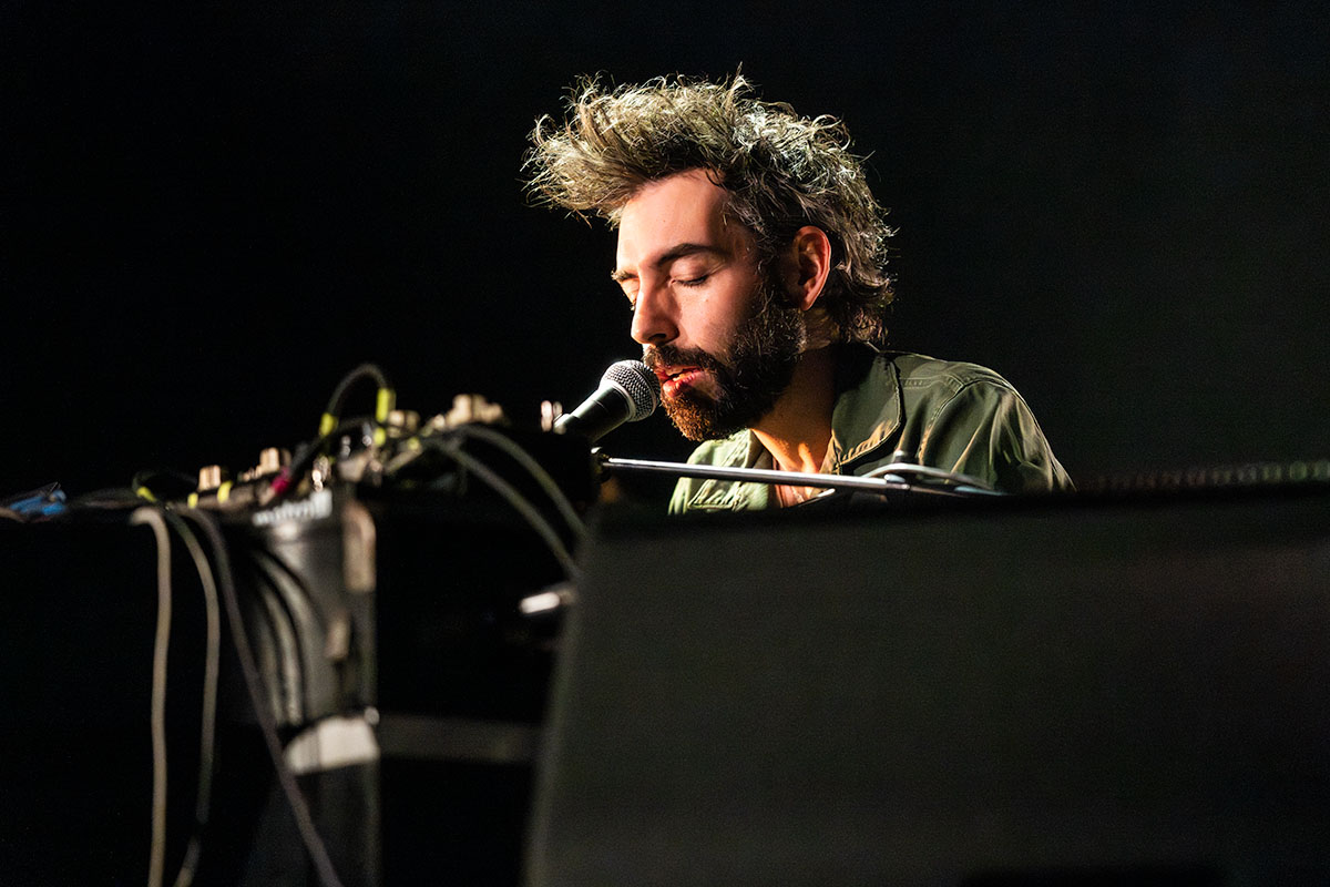 Leif Vollebekk @ Het Depot, picture 1, photographed by Johan Allaert - FrontView Magazine