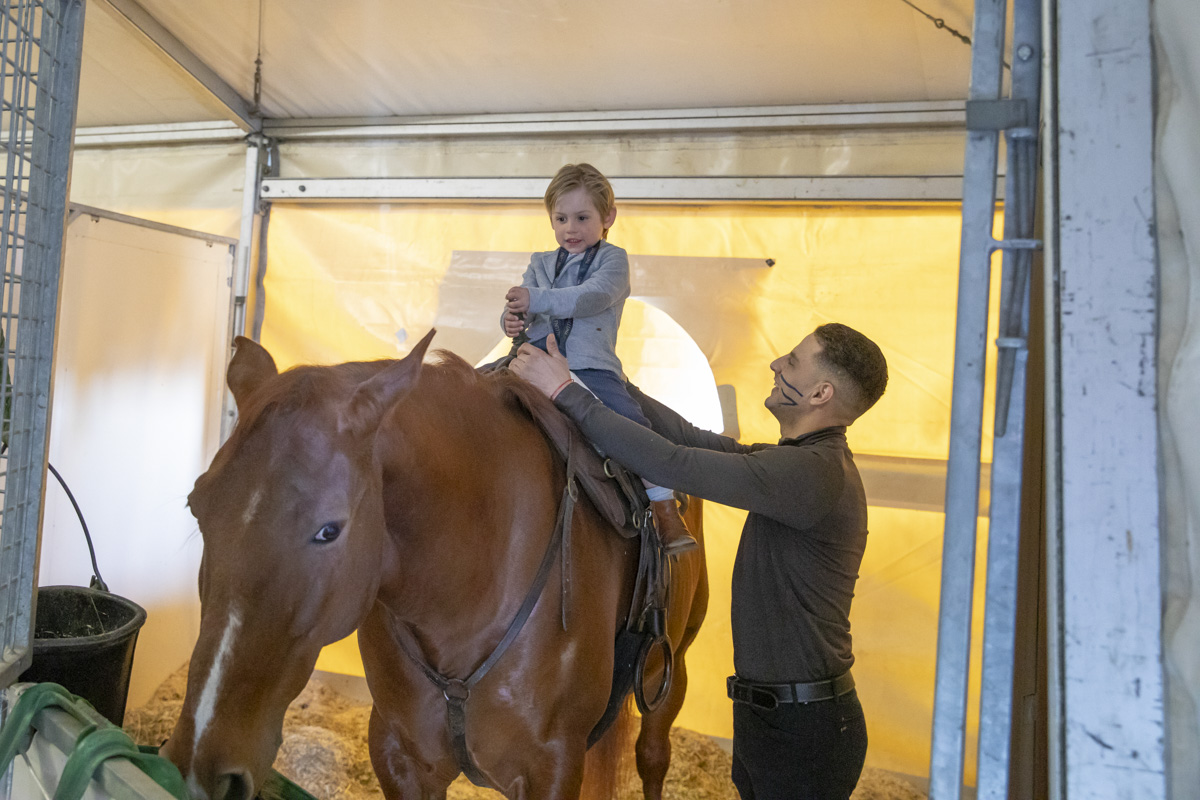 Cavalluna Stables tour @ Afas Dome, foto 14, foto's door dirk janssens - FrontView Magazine