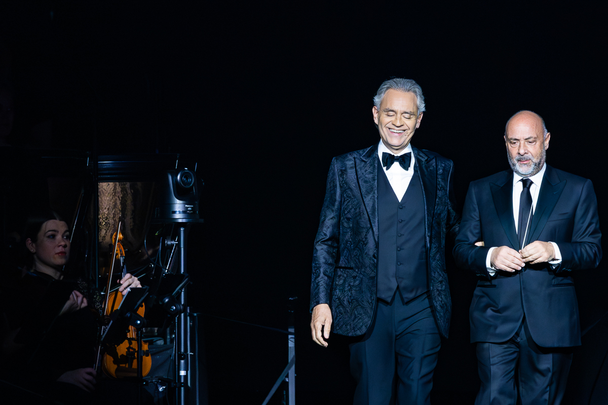 Andrea Bocelli @ AFAS Dome, picture 2, photographed by Dorien Goetschalckx - FrontView Magazine
