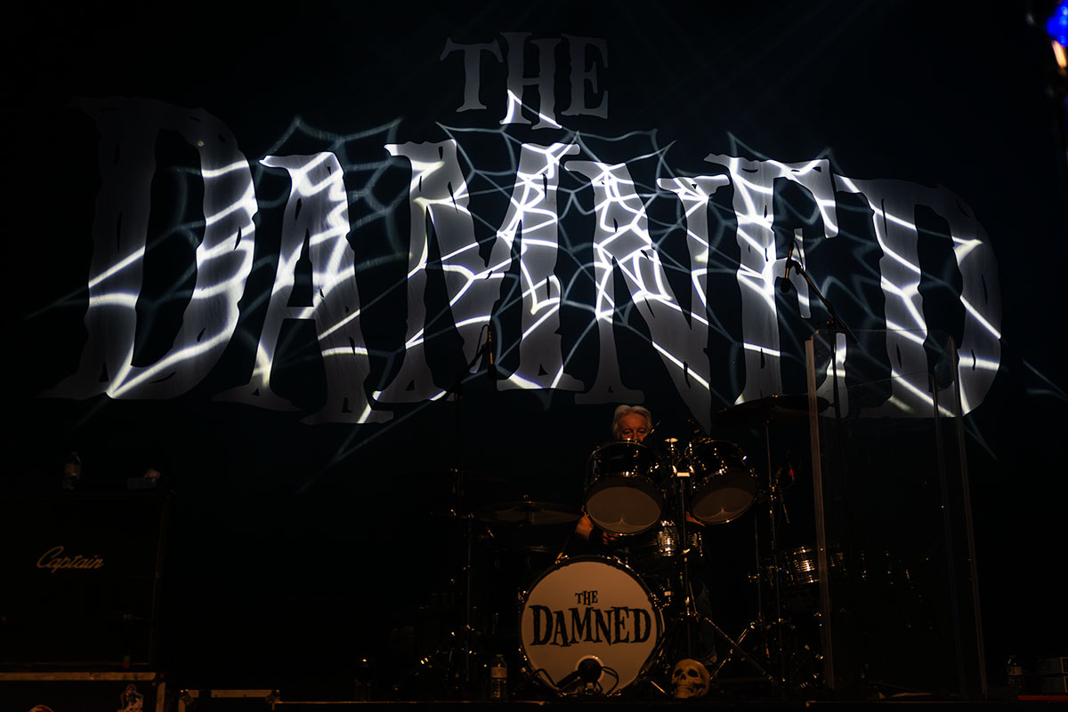 The Damned @ Het Depot, picture 2, photographed by Johan Allaert - FrontView Magazine