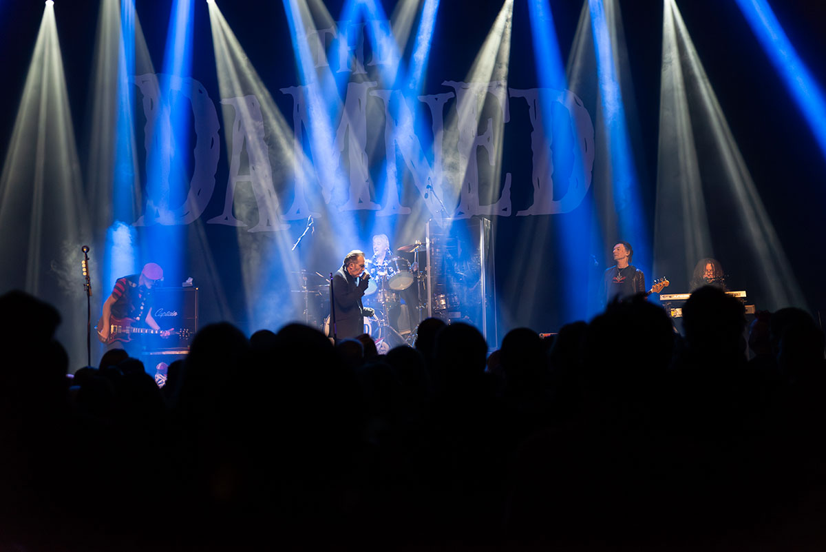 The Damned @ Het Depot, picture 8, photographed by Johan Allaert - FrontView Magazine
