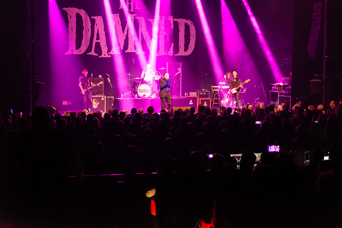 The Damned @ Het Depot, picture 13, photographed by Johan Allaert - FrontView Magazine