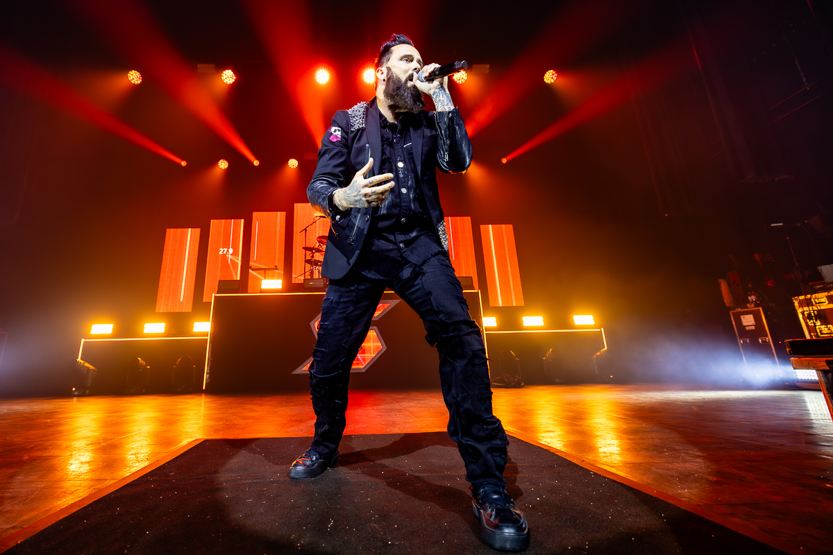 Skillet @ Ancienne Belgique, foto 1, foto's door Dorien Goetschalckx - FrontView Magazine