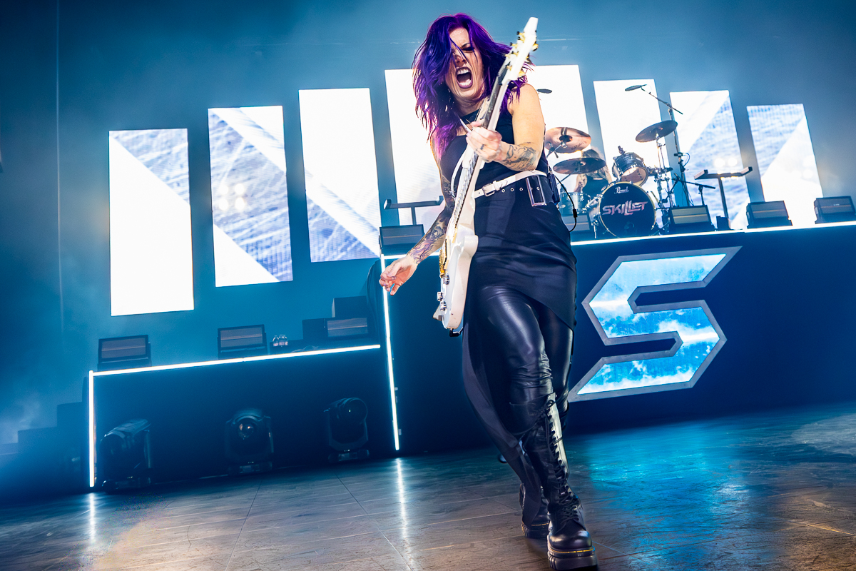 Skillet @ Ancienne Belgique, foto 2, foto's door Dorien Goetschalckx - FrontView Magazine