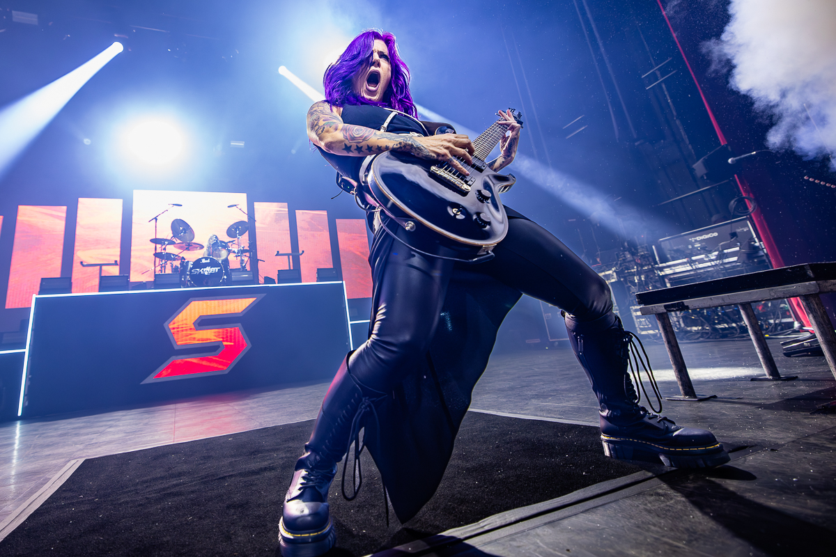 Skillet @ Ancienne Belgique, foto 5, foto's door Dorien Goetschalckx - FrontView Magazine