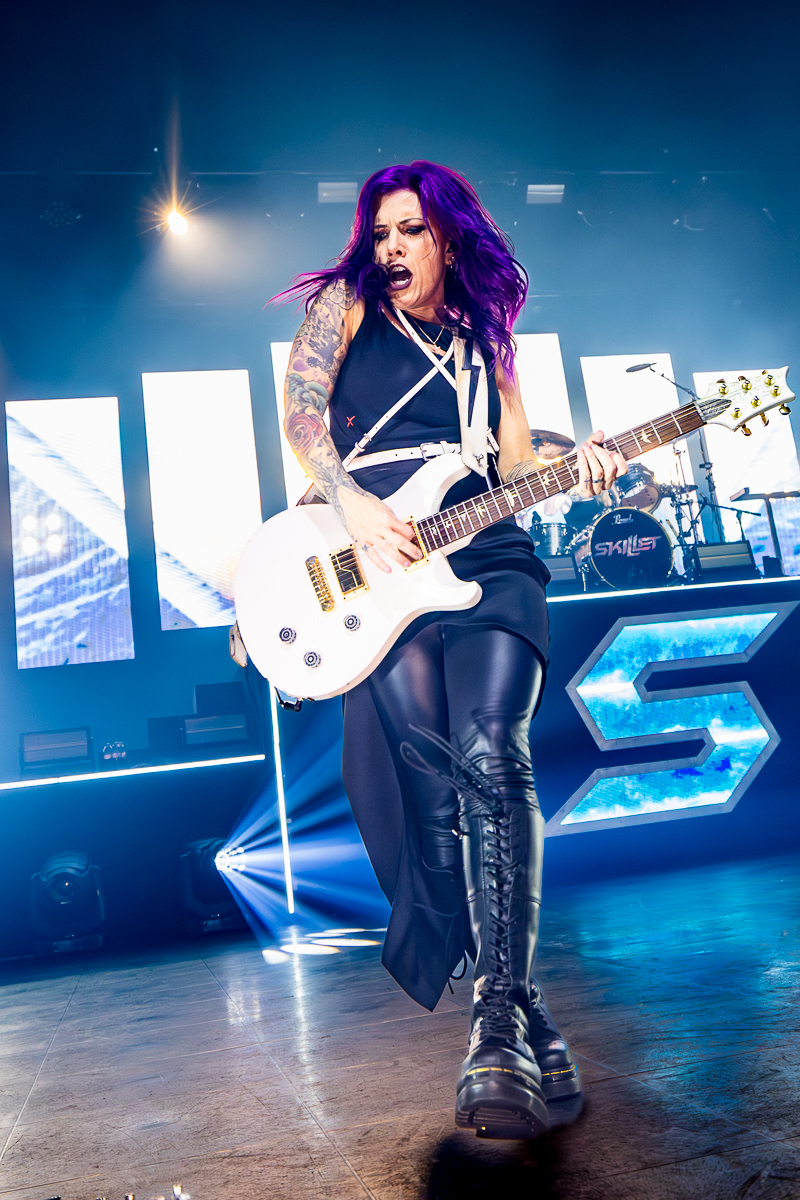 Skillet @ Ancienne Belgique, foto 11, foto's door Dorien Goetschalckx - FrontView Magazine