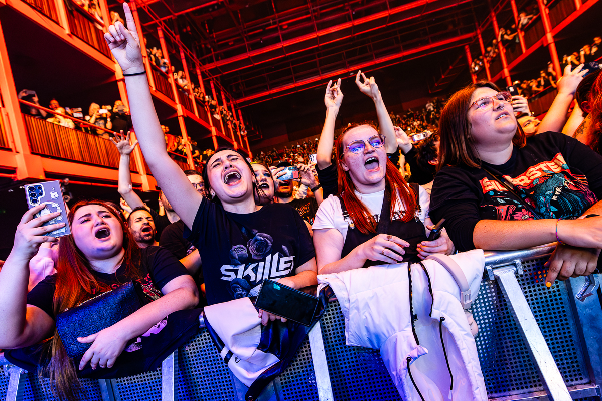 Skillet @ Ancienne Belgique, foto 12, foto's door Dorien Goetschalckx - FrontView Magazine