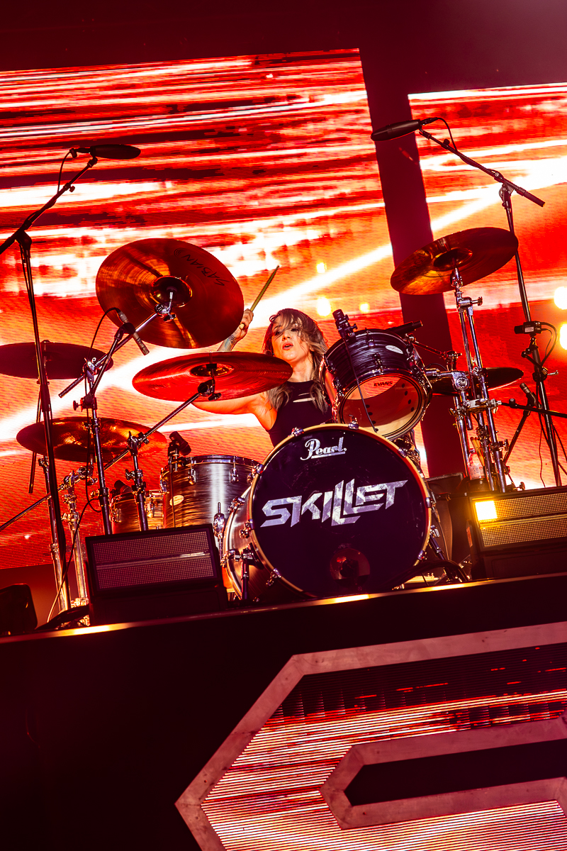 Skillet @ Ancienne Belgique, foto 20, foto's door Dorien Goetschalckx - FrontView Magazine
