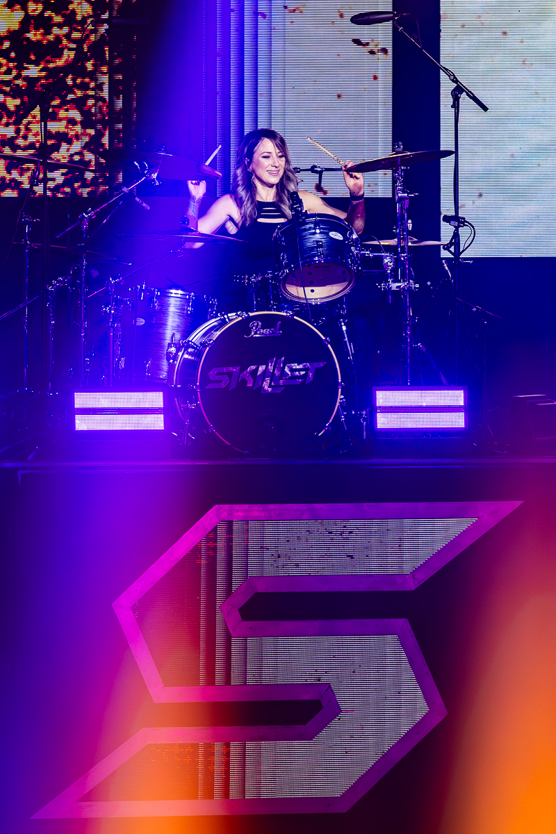 Skillet @ Ancienne Belgique, foto 26, foto's door Dorien Goetschalckx - FrontView Magazine