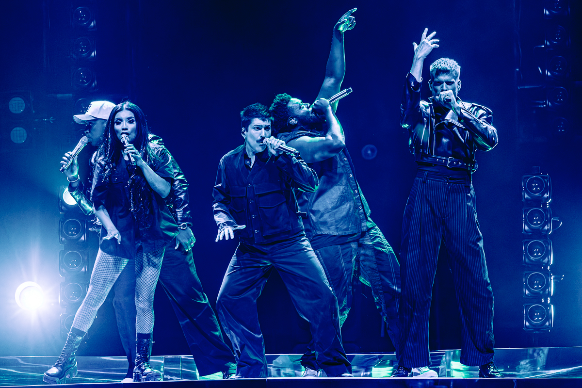 Pentatonix @ AFAS Dome, foto 4, foto's door Dorien Goetschalckx - FrontView Magazine