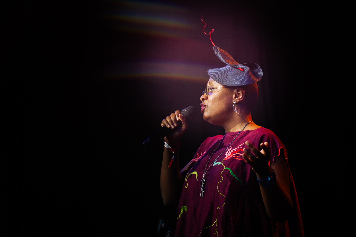 Cécile McLorin Salvant @ Jazz Middelheim, picture 9, photographed by Livia Vaduva - FrontView Magazine