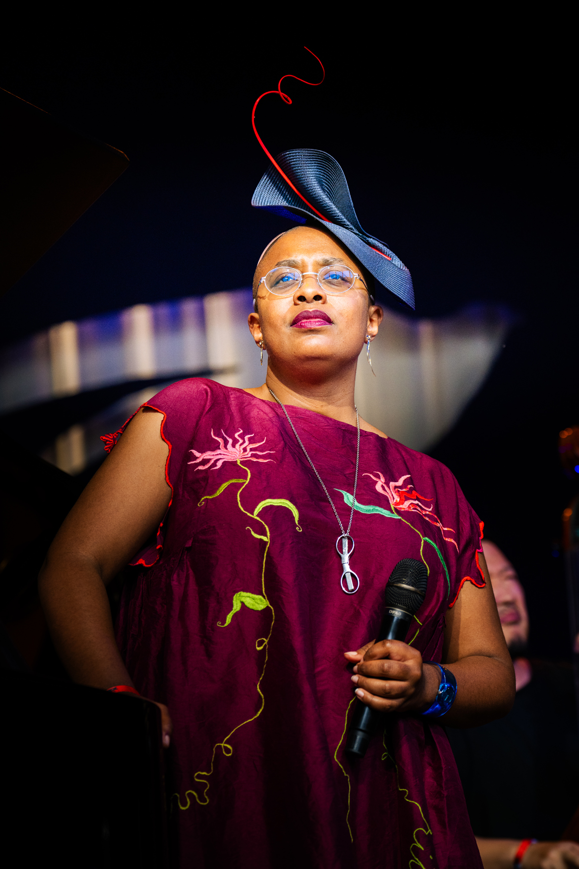Cécile McLorin Salvant @ Jazz Middelheim, picture 1, photographed by Livia Vaduva - FrontView Magazine
