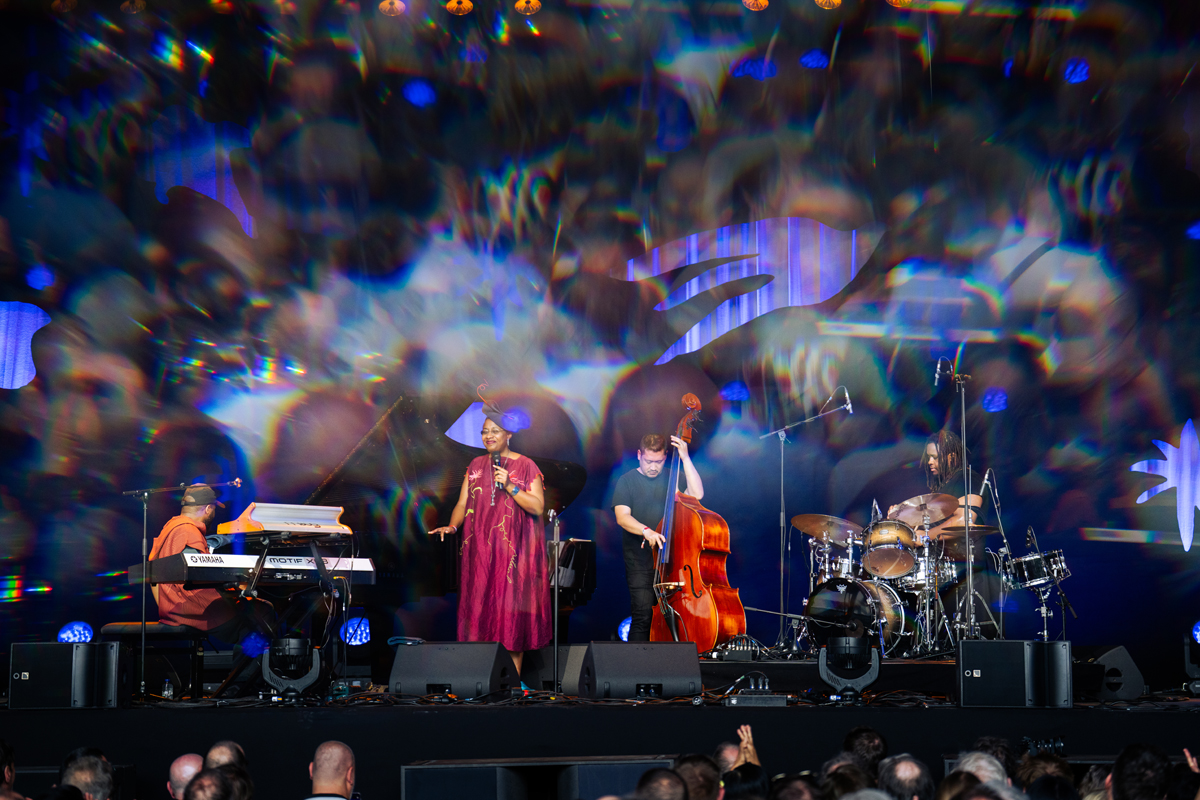 Cécile McLorin Salvant @ Jazz Middelheim, picture 14, photographed by Livia Vaduva - FrontView Magazine
