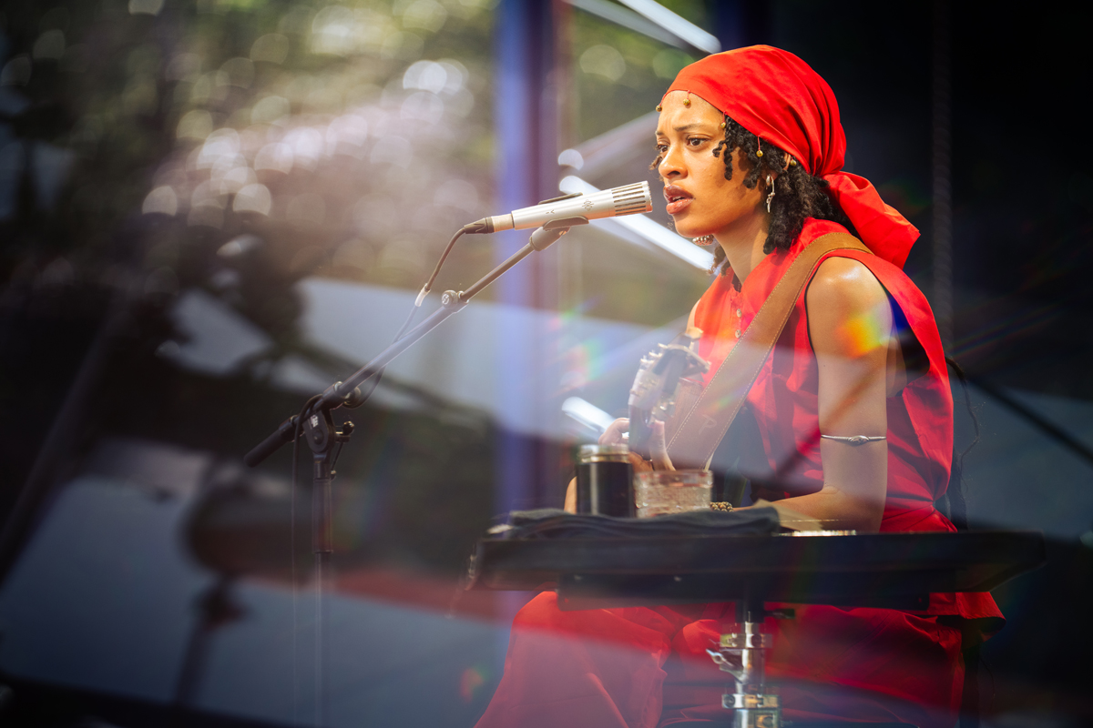 Annahstasia @ Jazz Middelheim, foto 2, foto's door Livia Vaduva - FrontView Magazine