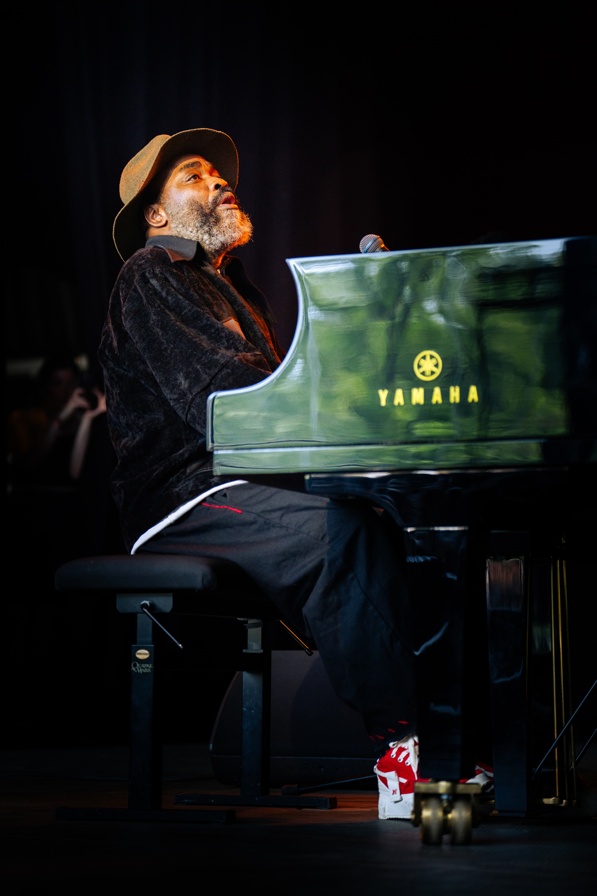 Nduduzo Makhathini @ Jazz Middelheim, foto 2, foto's door Livia Vaduva - FrontView Magazine