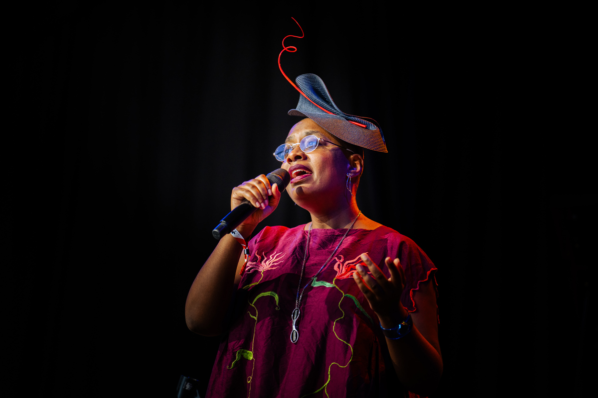 Cécile McLorin Salvant @ Jazz Middelheim, picture 6, photographed by Livia Vaduva - FrontView Magazine