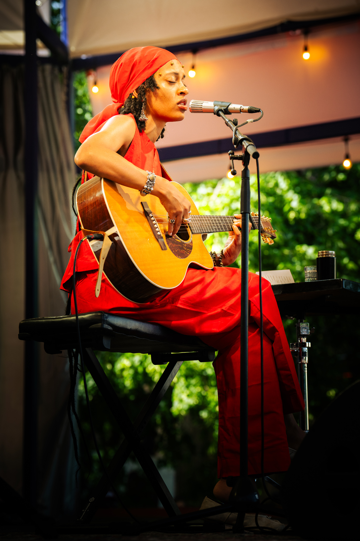 Annahstasia @ Jazz Middelheim, foto 8, foto's door Livia Vaduva - FrontView Magazine
