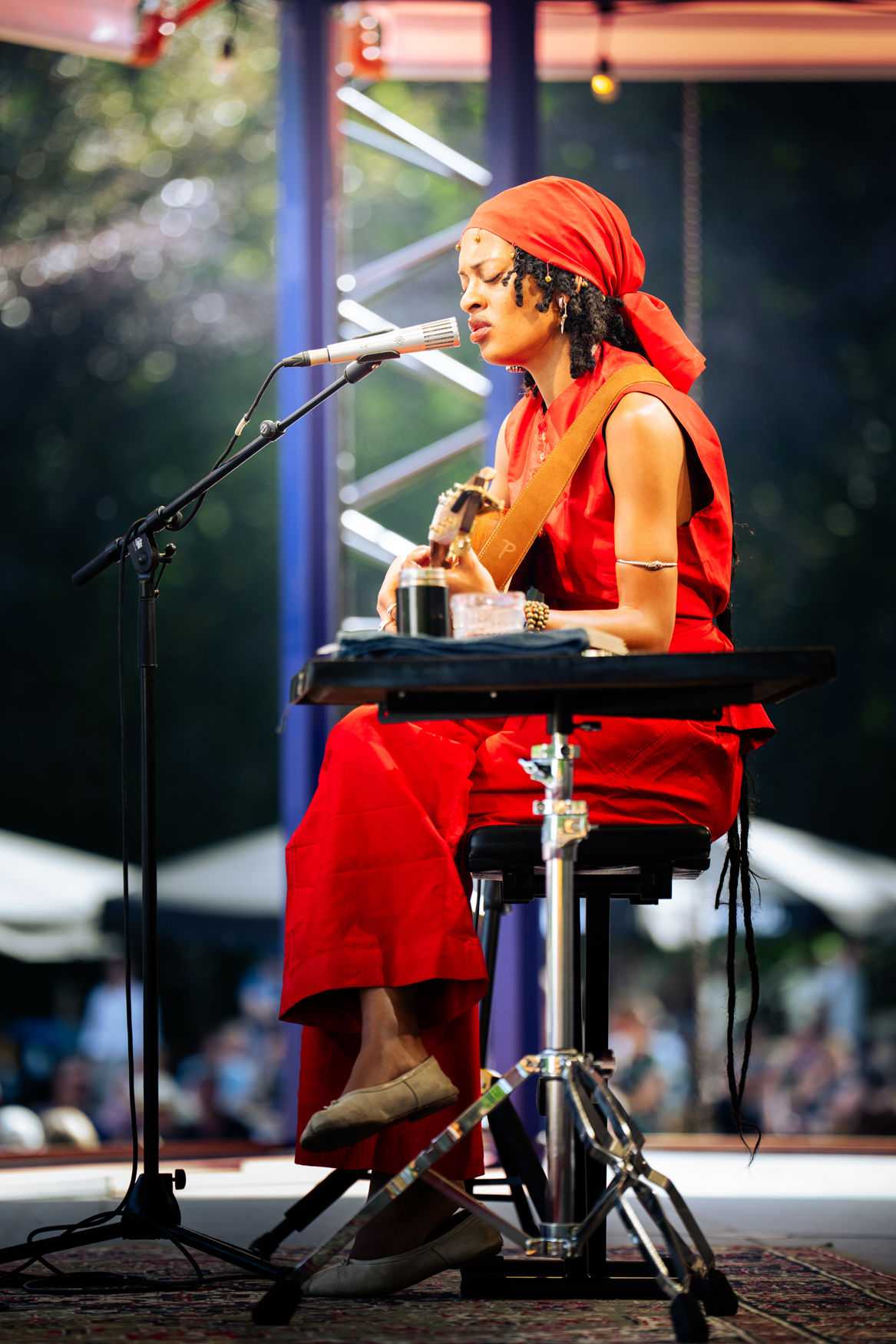 Annahstasia @ Jazz Middelheim, foto 1, foto's door Livia Vaduva - FrontView Magazine