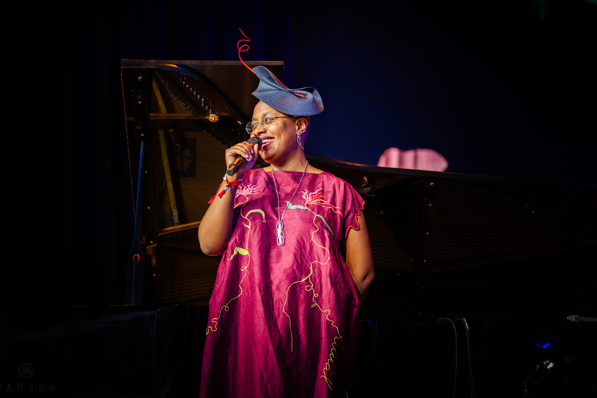Cécile McLorin Salvant @ Jazz Middelheim, picture 4, photographed by Livia Vaduva - FrontView Magazine