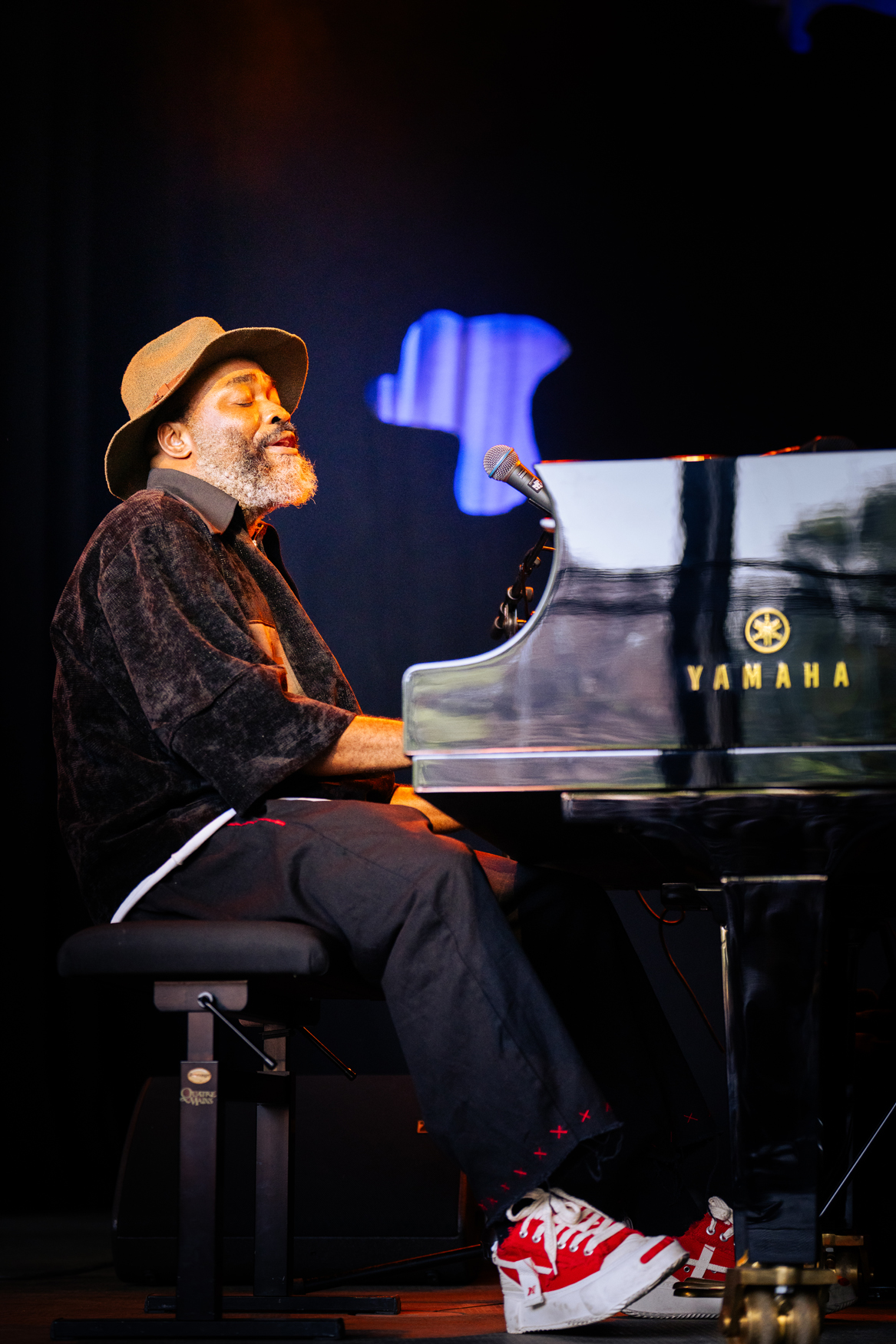 Nduduzo Makhathini @ Jazz Middelheim, foto 7, foto's door Livia Vaduva - FrontView Magazine