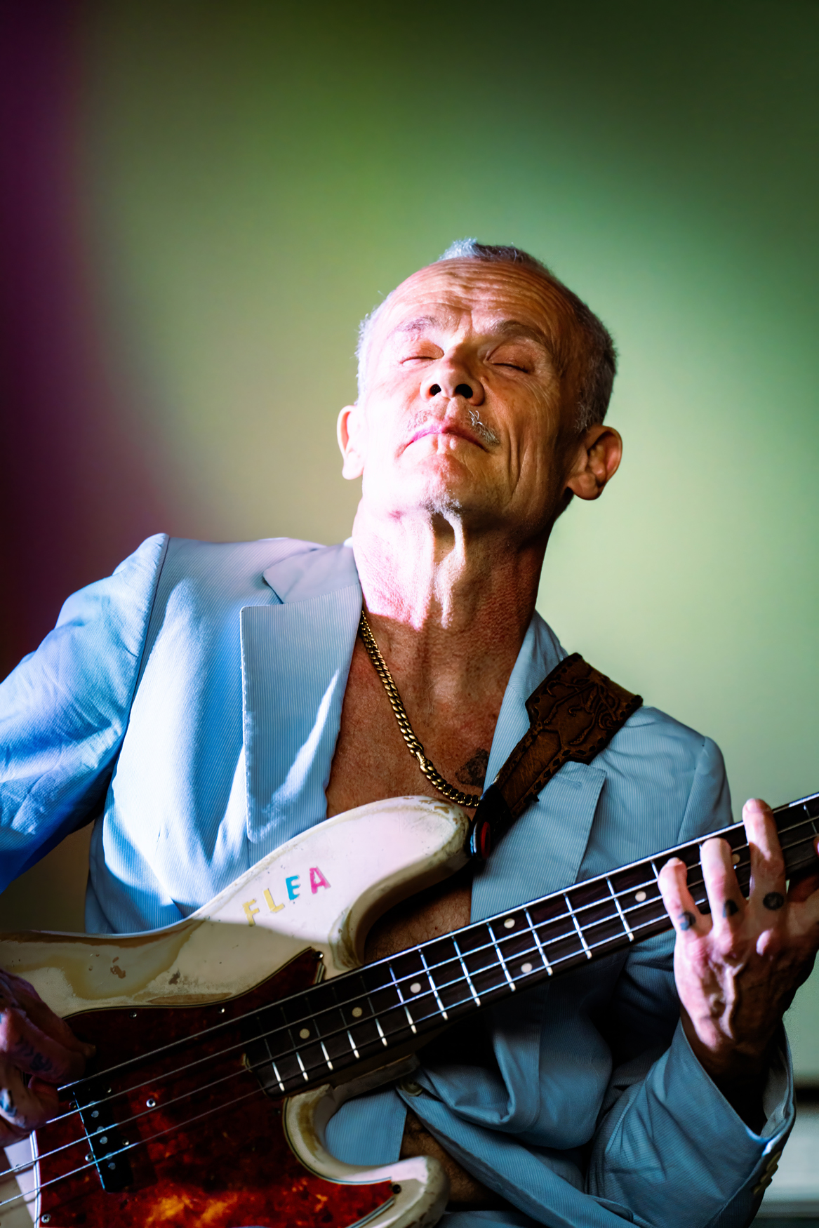 Flea and the Honora Band @ Jazz Middelheim, picture 8, photographed by Livia Vaduva - FrontView Magazine
