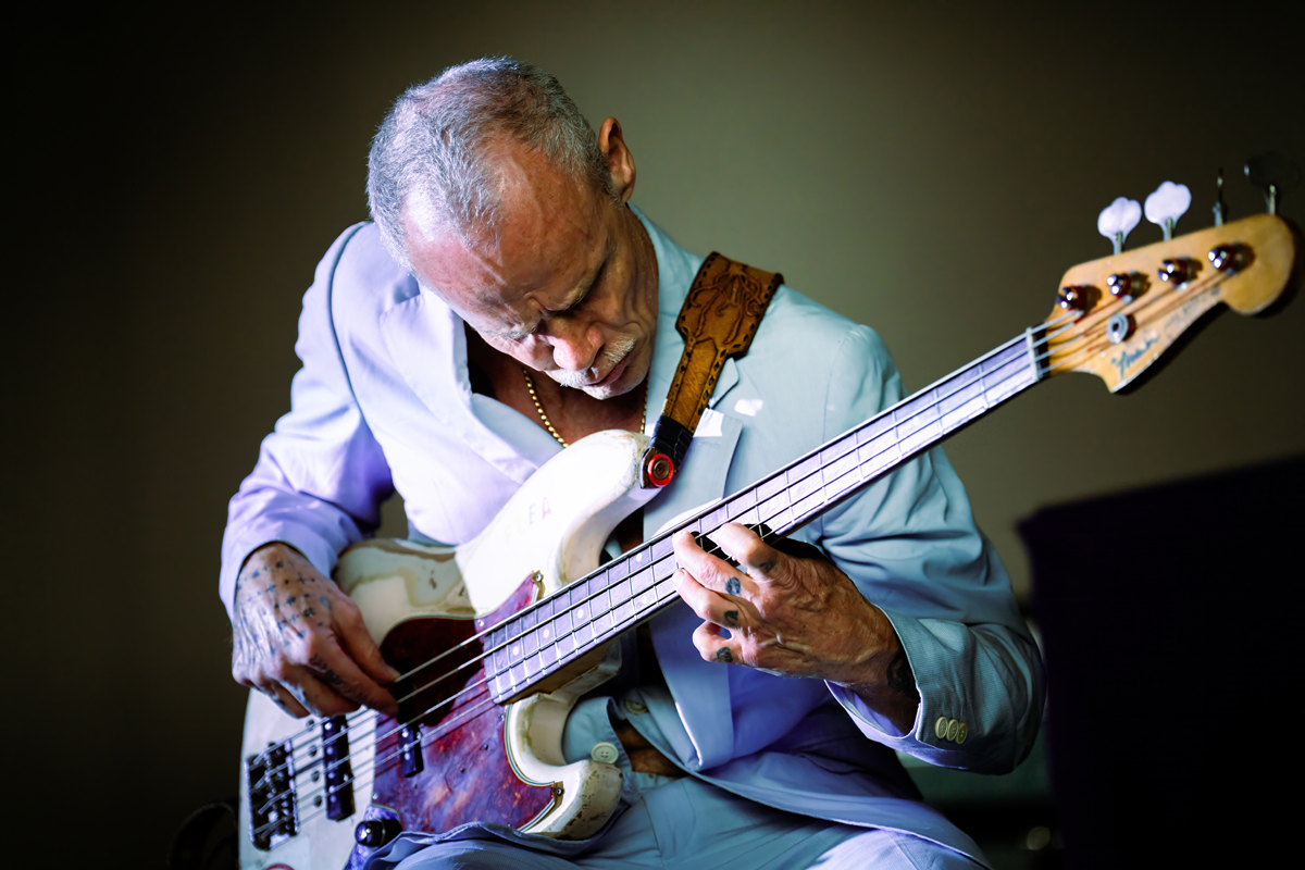 Flea and the Honora Band @ Jazz Middelheim, picture 3, photographed by Livia Vaduva - FrontView Magazine