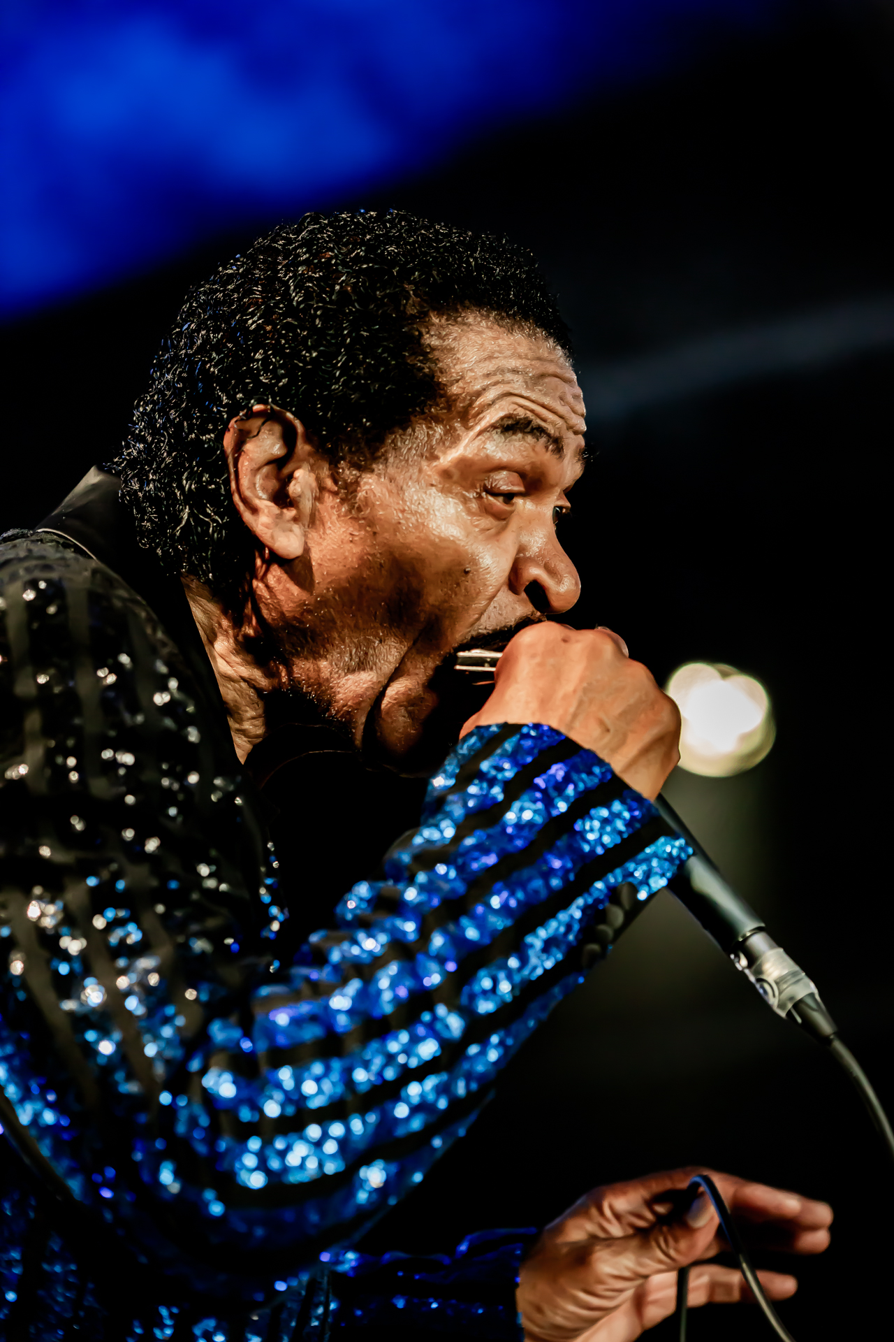 Bobby Rush @ Blues Peer, foto 4, foto's door Leen Verlinden - FrontView Magazine