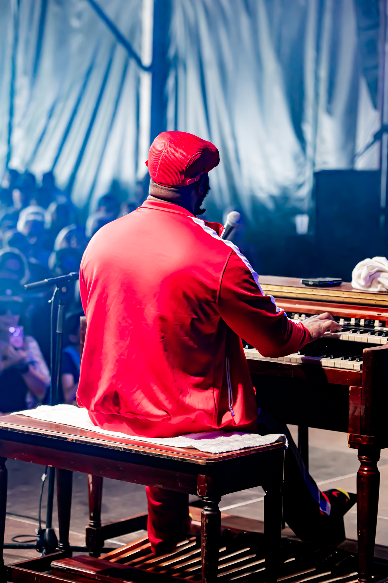 Delvon Lamarr Organ Trio @ Blues Peer, foto 3, foto's door Leen Verlinden - FrontView Magazine