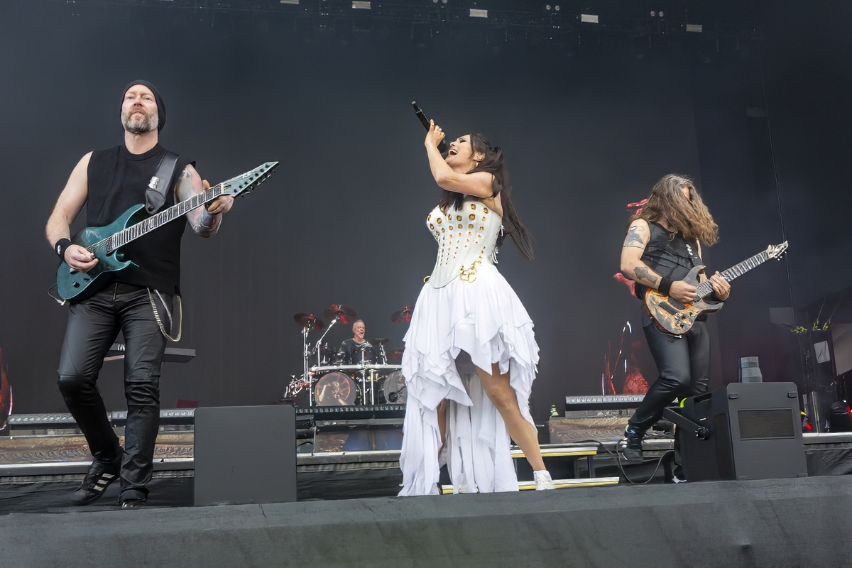 Within Temptation @ Rock Am Ring, picture 2, photographed by Edwin Houdevelt - FrontView Magazine