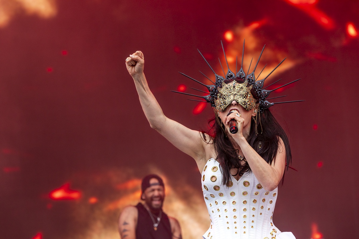Within Temptation @ Rock Am Ring, picture 1, photographed by Edwin Houdevelt - FrontView Magazine