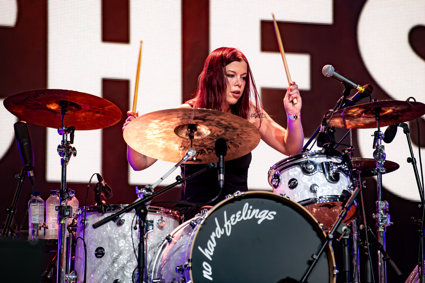 The Beaches @ Pinkpop, picture 18, photographed by Anoek Houben - FrontView Magazine