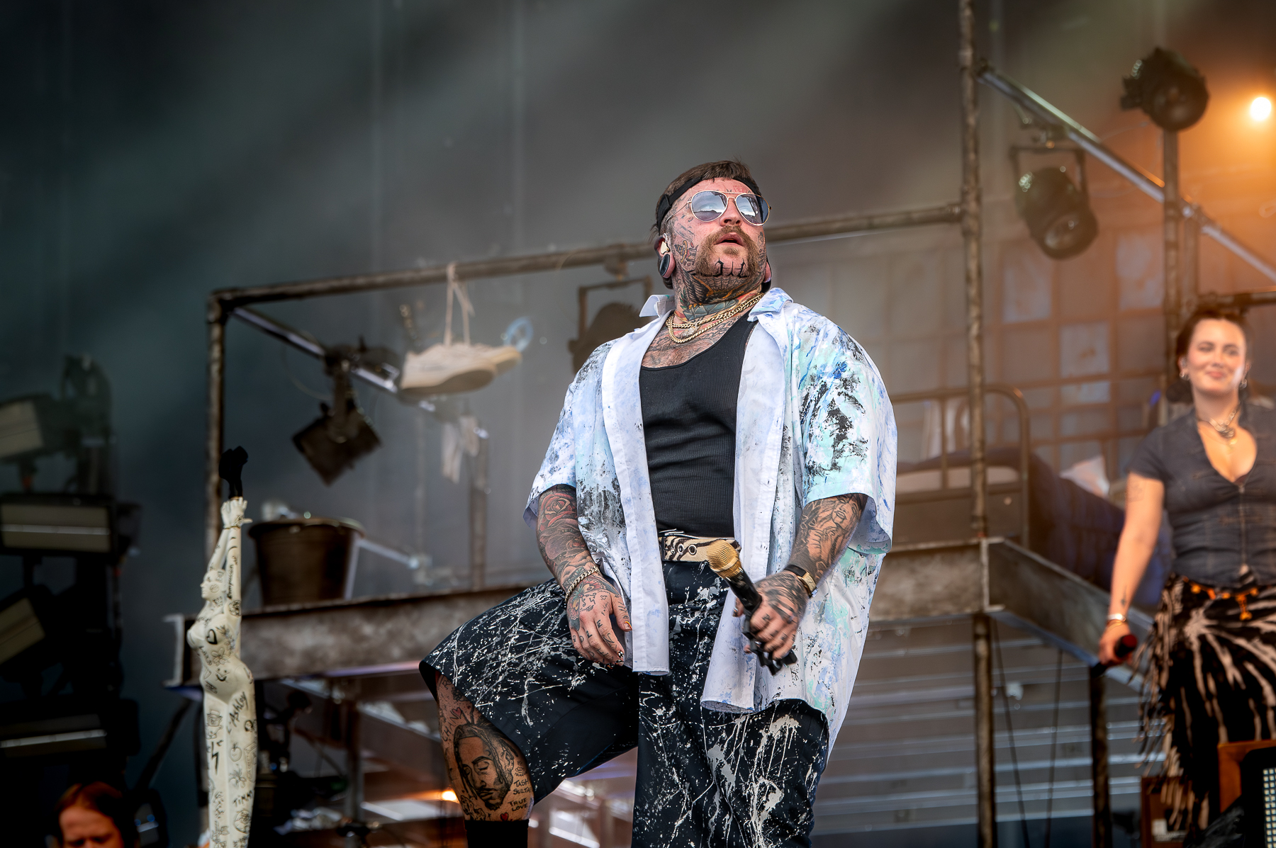 Teddy Swims @ Pinkpop, picture 5, photographed by Anoek Houben - FrontView Magazine