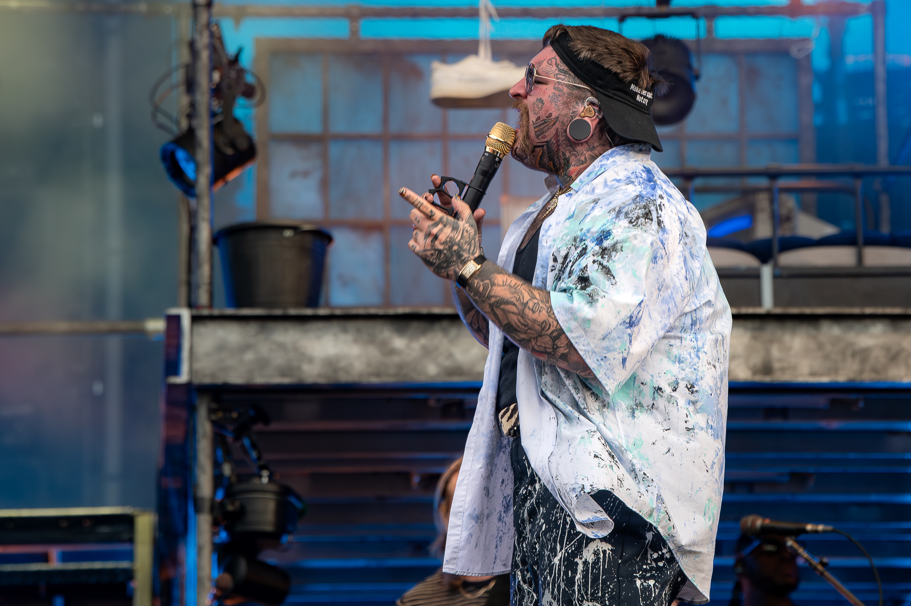 Teddy Swims @ Pinkpop, picture 15, photographed by Anoek Houben - FrontView Magazine