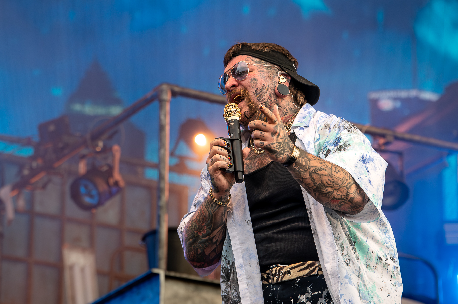 Teddy Swims @ Pinkpop, picture 1, photographed by Anoek Houben - FrontView Magazine