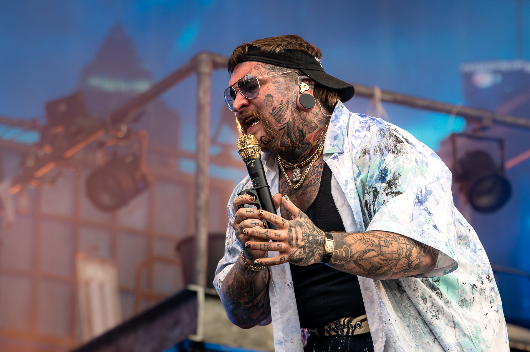 Teddy Swims @ Pinkpop, picture 12, photographed by Anoek Houben - FrontView Magazine