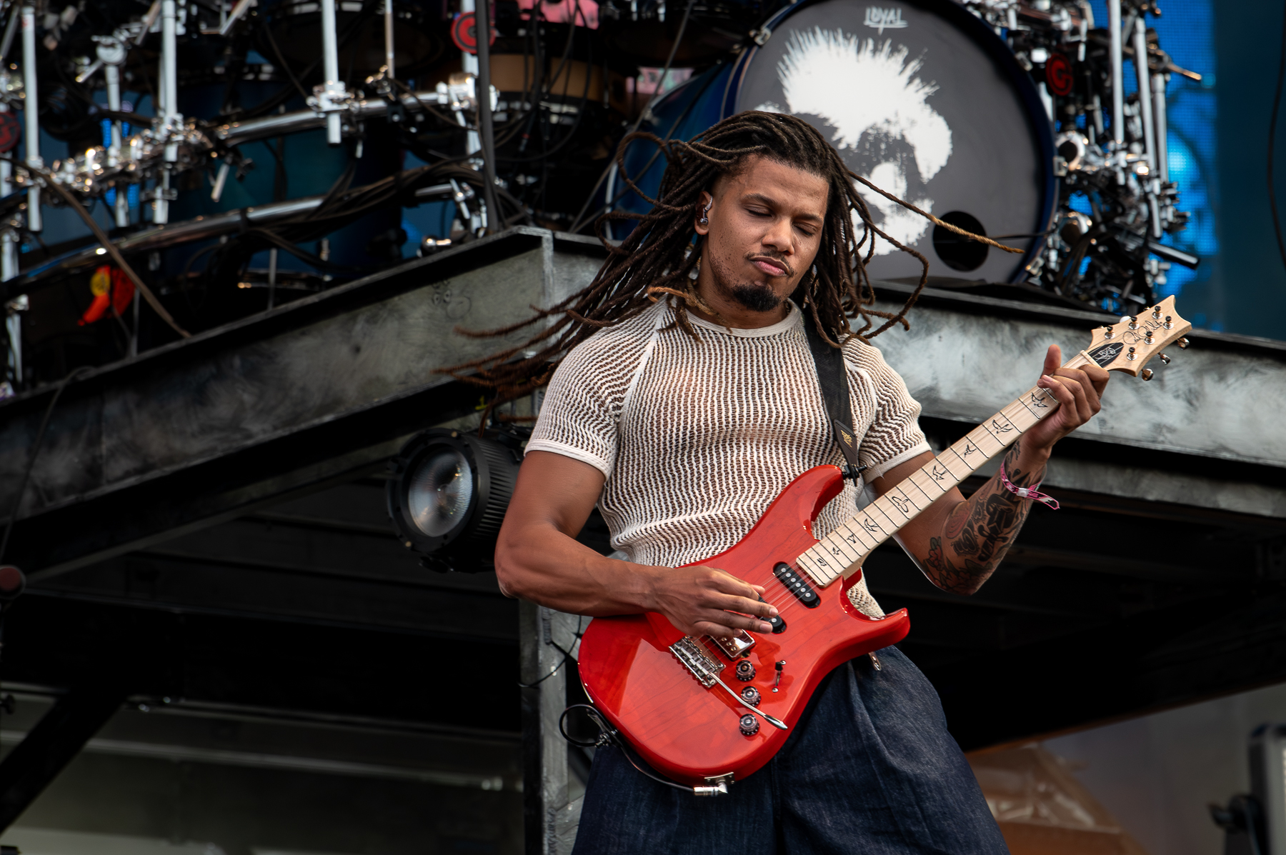 Teddy Swims @ Pinkpop, picture 11, photographed by Anoek Houben - FrontView Magazine