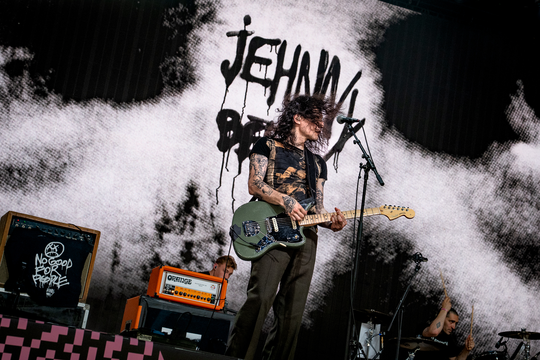 Jehnny BethJen @ Pinkpop, foto 9, foto's door Anoek Houben - FrontView Magazine