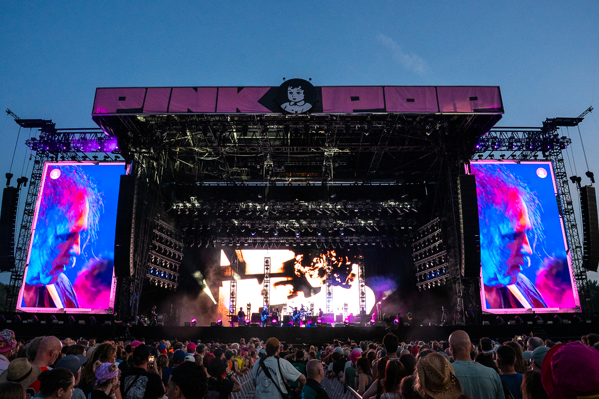 The Cure @ Pinkpop, foto 14, foto's door Anoek Houben - FrontView Magazine