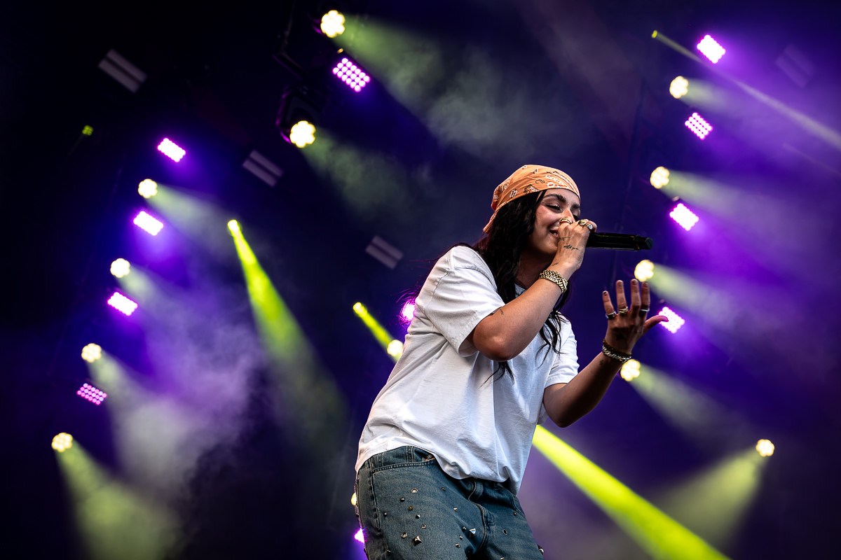 Sofia Camara @ Pinkpop, foto 9, foto's door Anoek Houben - FrontView Magazine