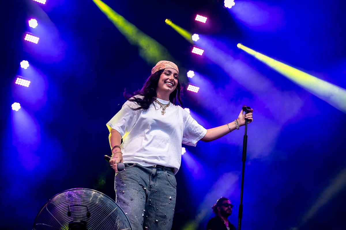Sofia Camara @ Pinkpop, foto 4, foto's door Anoek Houben - FrontView Magazine