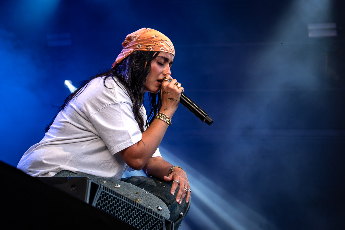 Sofia Camara @ Pinkpop, foto 14, foto's door Anoek Houben - FrontView Magazine