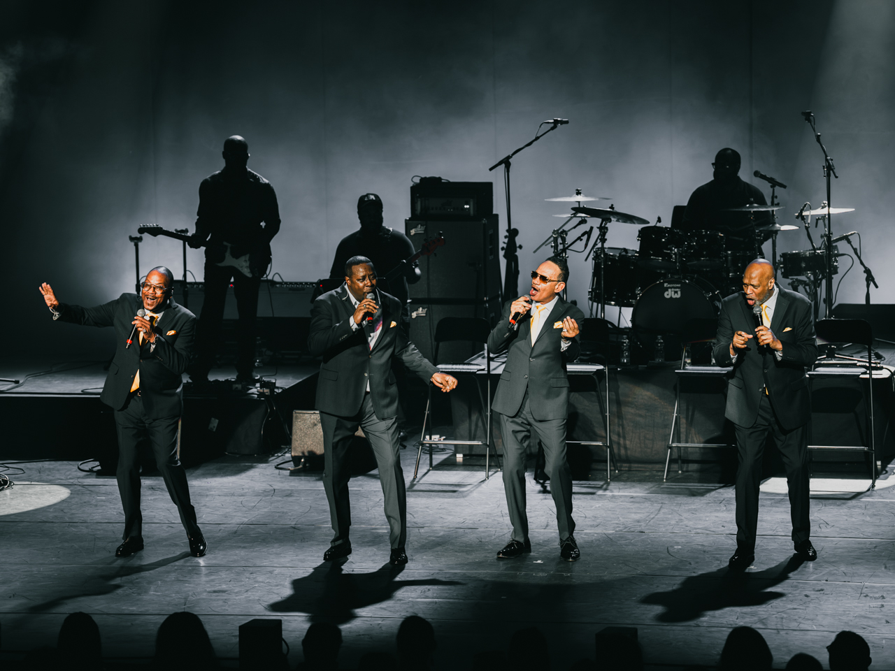 The Four Tops @ Stadsschouwburg Antwerpen, picture 1, photographed by Björn Franck - FrontView Magazine