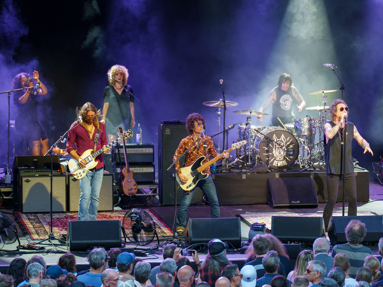 The Black Crowes @ OLT Rivierenhof, picture 10, photographed by Björn Franck - FrontView Magazine