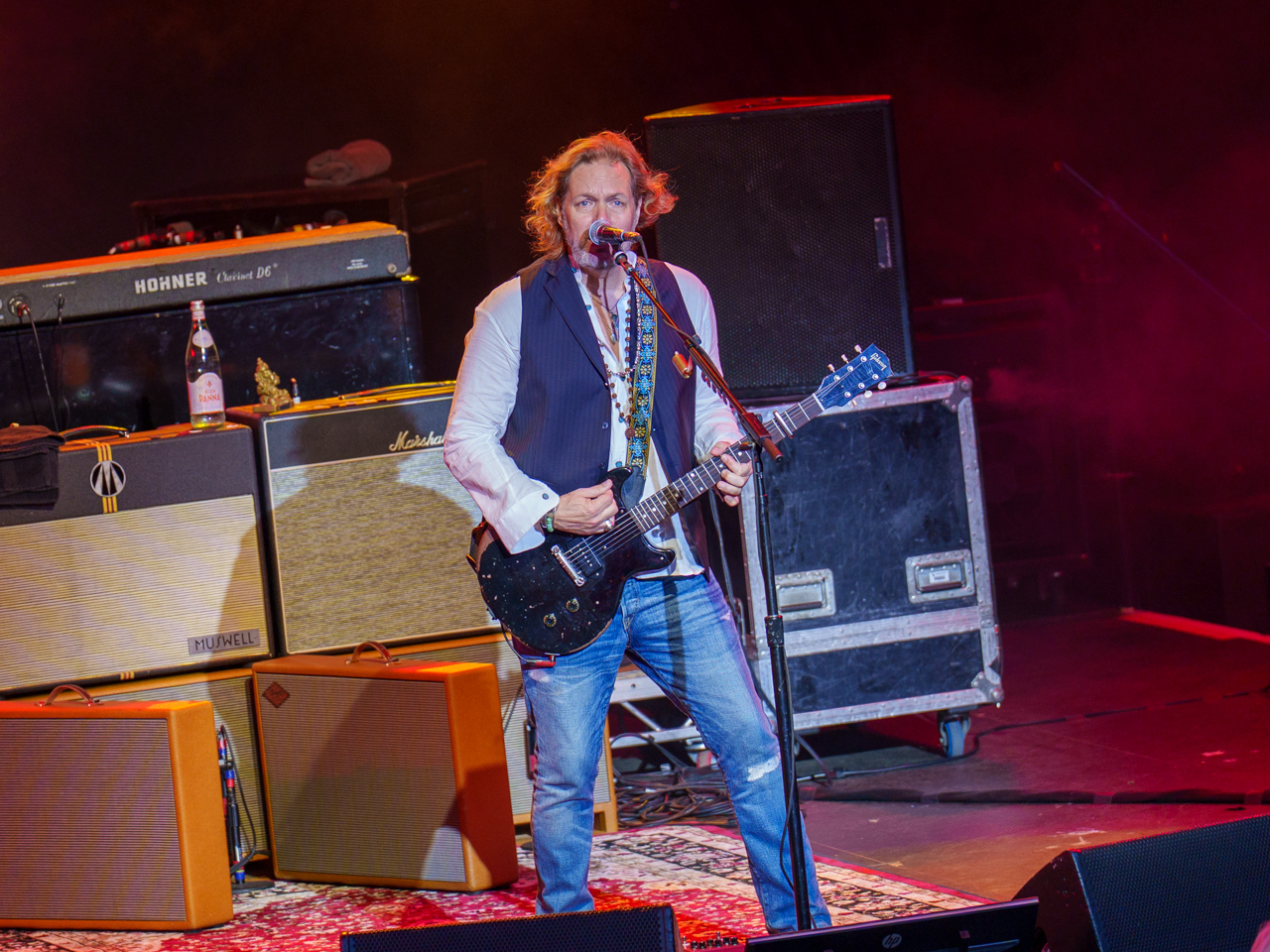 The Black Crowes @ OLT Rivierenhof, picture 7, photographed by Björn Franck - FrontView Magazine