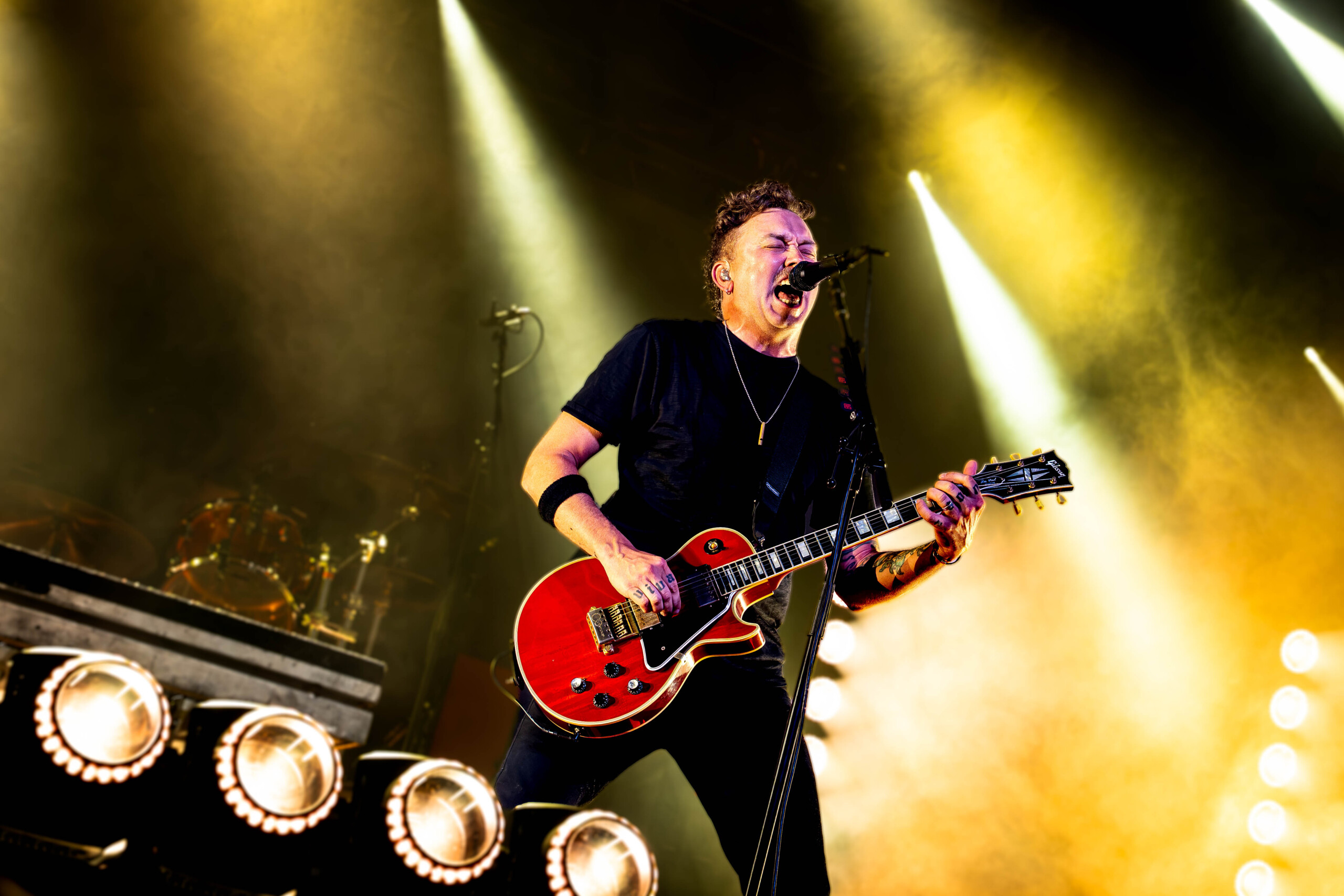 Rise Against @ Jera On Air, foto 13, foto's door Anoek Houben - FrontView Magazine