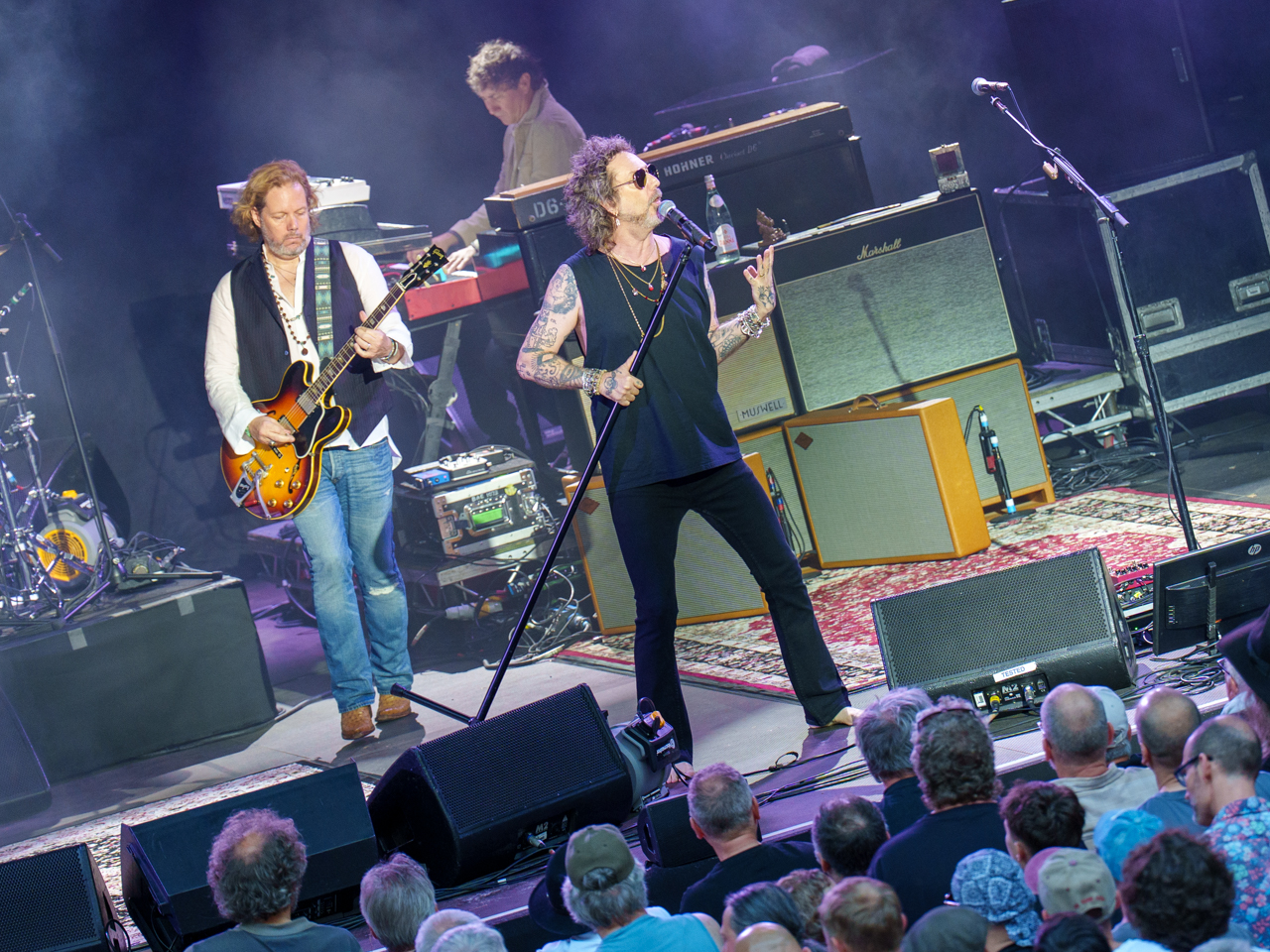 The Black Crowes @ OLT Rivierenhof, picture 9, photographed by Björn Franck - FrontView Magazine