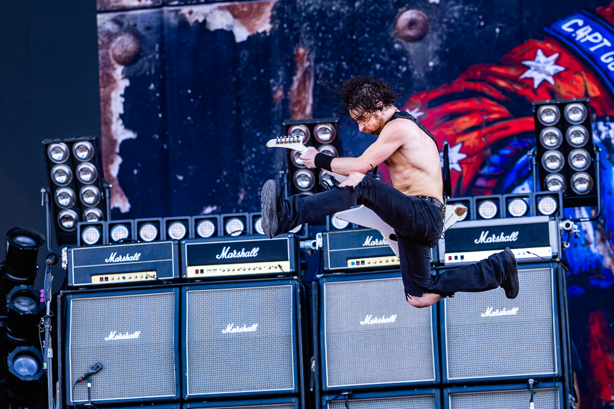 Airbourne @ Bospop 2026, foto 9, foto's door Dorien Goetschalckx - FrontView Magazine