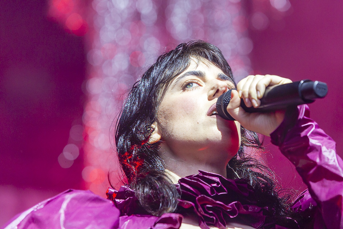 Sylvie Kreusch @ Rock Zottegem 2026, picture 1, photographed by Edwin Houdevelt - FrontView Magazine